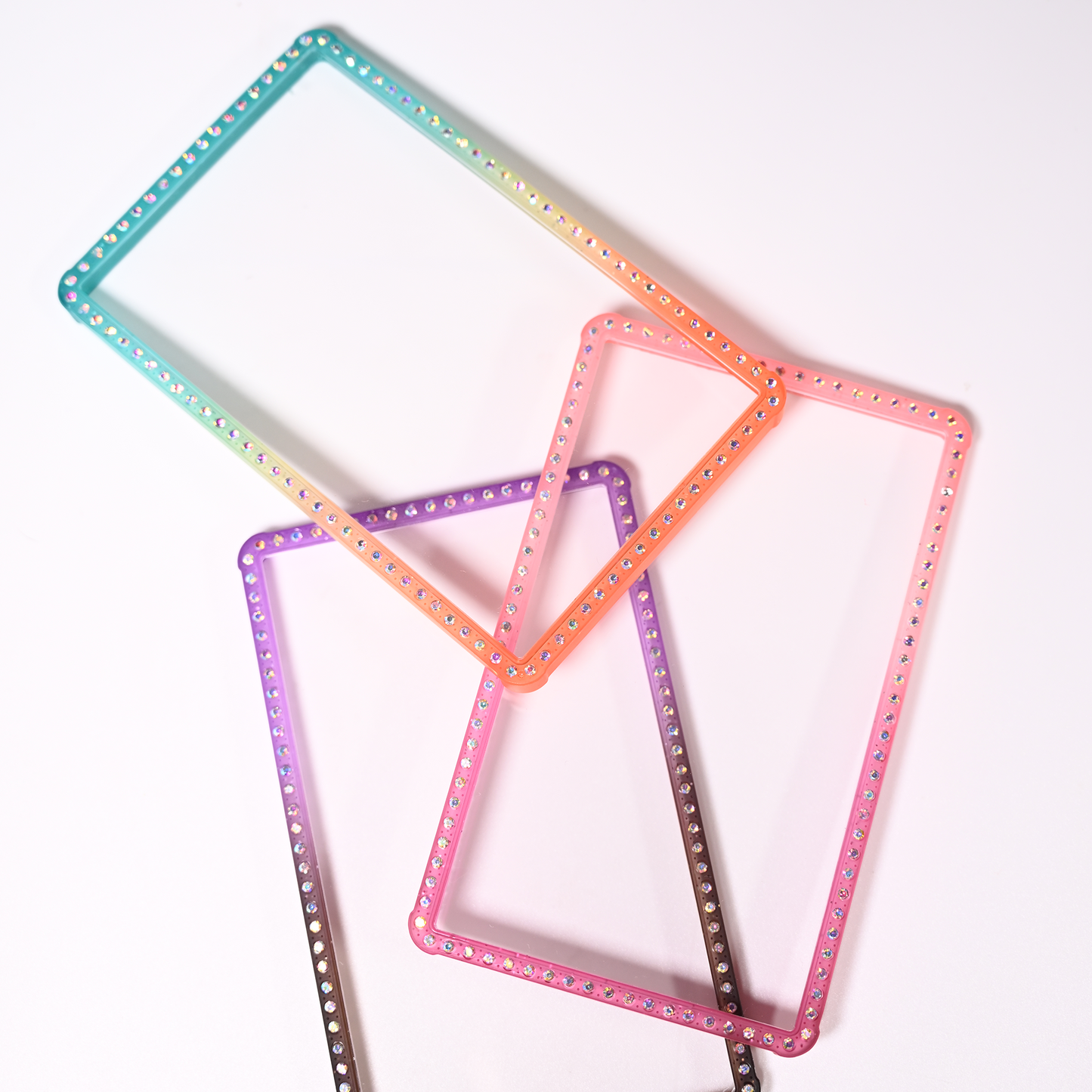 Matte Two-Color Rhinestone PSA Protective Case