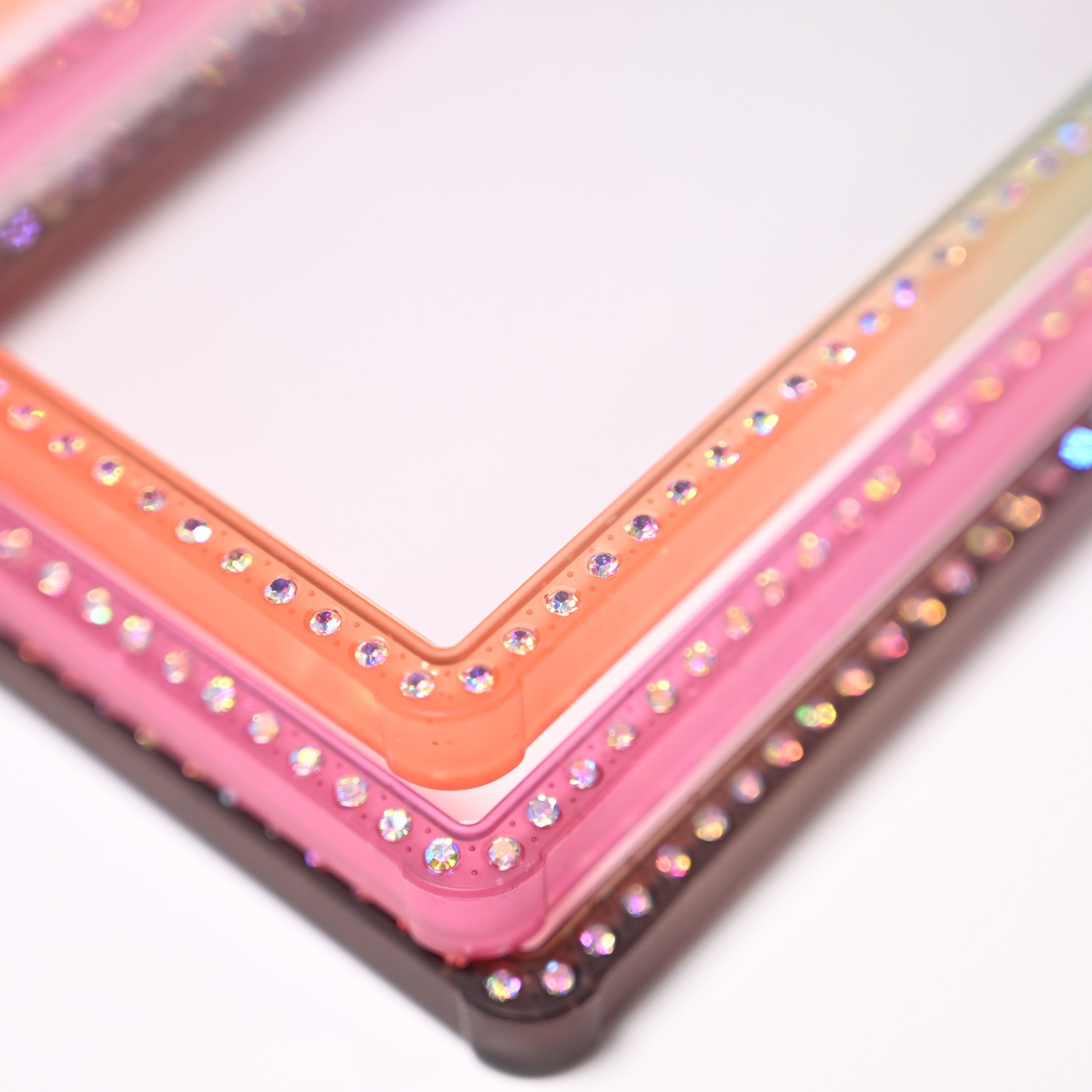 Matte Two-Color Rhinestone PSA Protective Case
